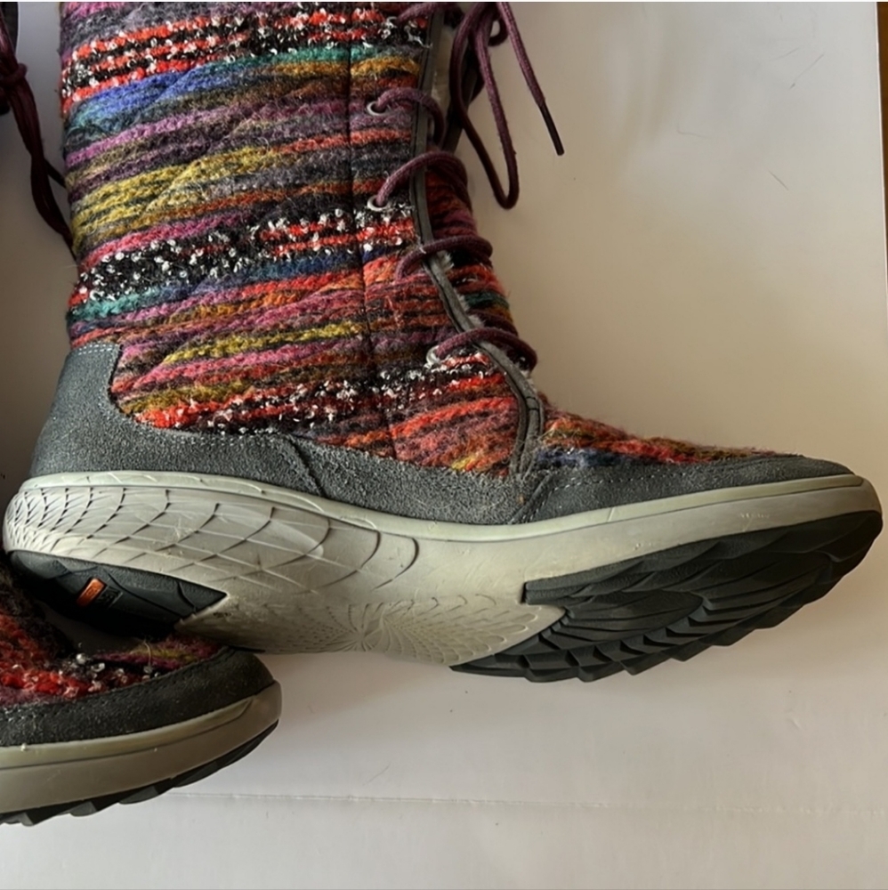 Merrell Pechora Colorful Boots Womens 10 EXCELLENT USED CONDITION - Picture 2 of 8